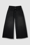 PANTALON PALAZO FOC / BIG / LISO 0380 FW25 GRIS OSCURO