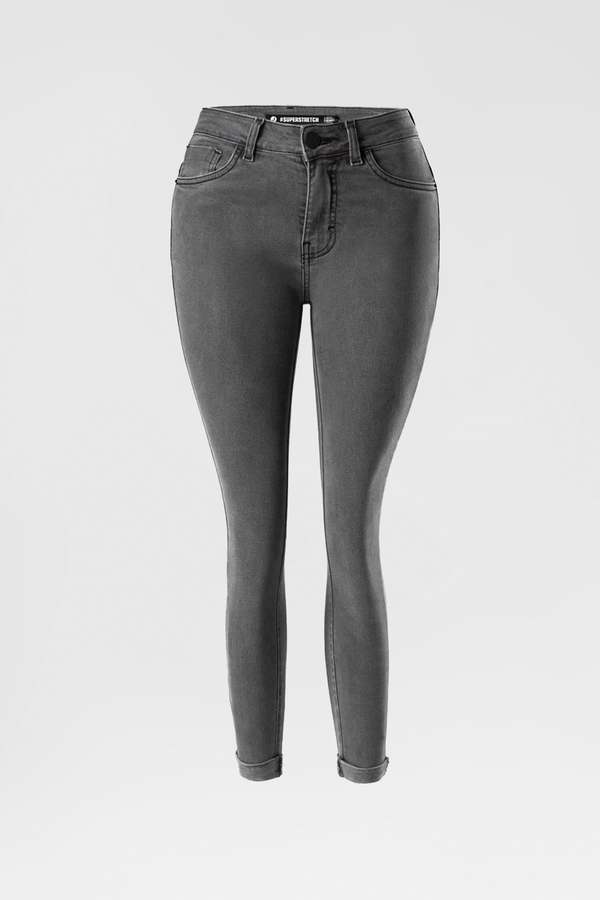 SKINNY TOBILLERO GRIS CLARO