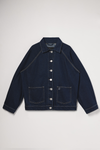 CASACA OVERSIZE LISO 0282 SS25 INDIGO